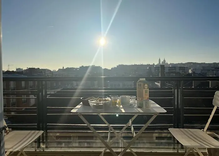 Balcony With View Of Montmartre